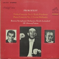 RCA Victor Red Seal : Hollander - Prokofiev Concerto No. 5